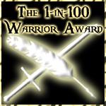 1 in 100 Warrior Award